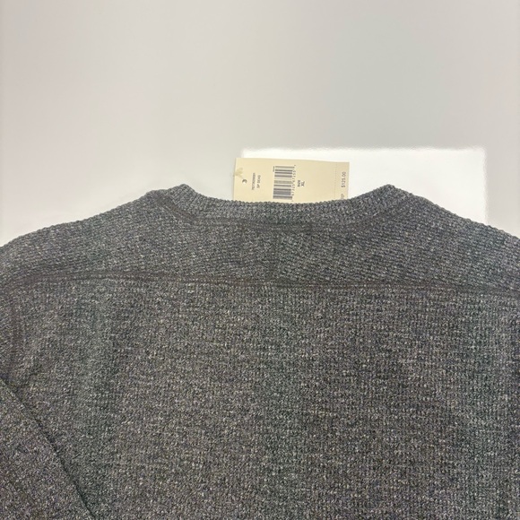 RRL Ralph Lauren Men’s XL Charcoal Cotton Knit Crewneck Sweater NWT - Picture 5 of 10